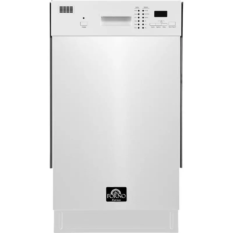 Forno 18-Inch Built-In Dishwasher With Delay Start Fdwbi8041-18Wht 1