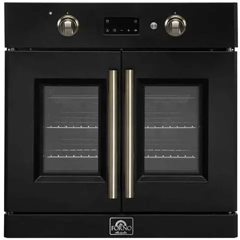 Forno 30-Inch Built-In Single Wall Oven With 3.68 Cu. Ft. And True Convection Fboel1333-30Blk 1