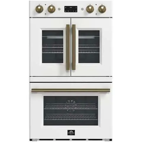 Forno 30-Inch Double Built-In Wall Oven With 7.36 Cu. Ft. And Dual True Convection Fboel1340-30Wht 1