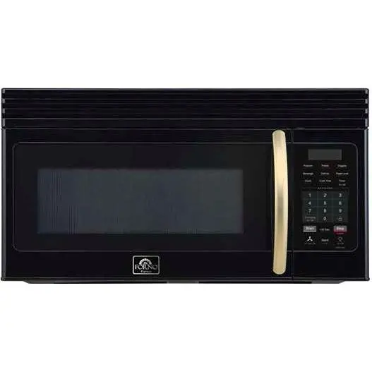 Forno 30-Inch Over-The-Range Microwave With Integrated Ventilation System, 1.6 Cu. Ft. Fotr3007-30Blk 1