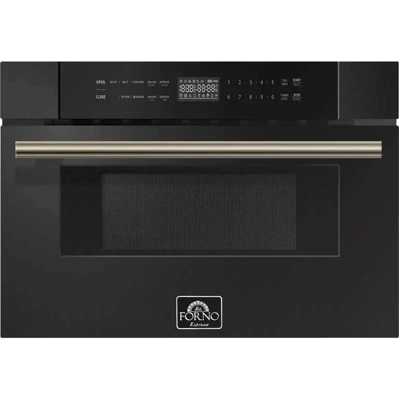 Forno 30-Inch Undercounter Microwave Drawer – 1.2 Cu. Ft., Black Model Fmwdr3000-30Blk 1