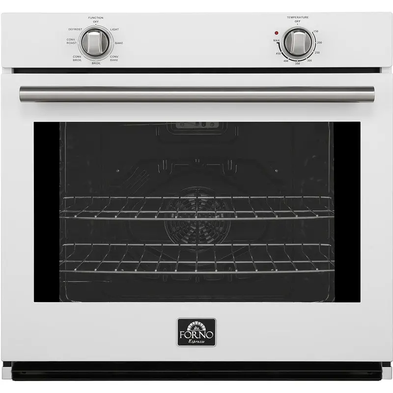 Forno Built-In Single Wall Oven – 30-Inch, 5 Cu. Ft. Convection (Model Fboel1370-30Wht) 1
