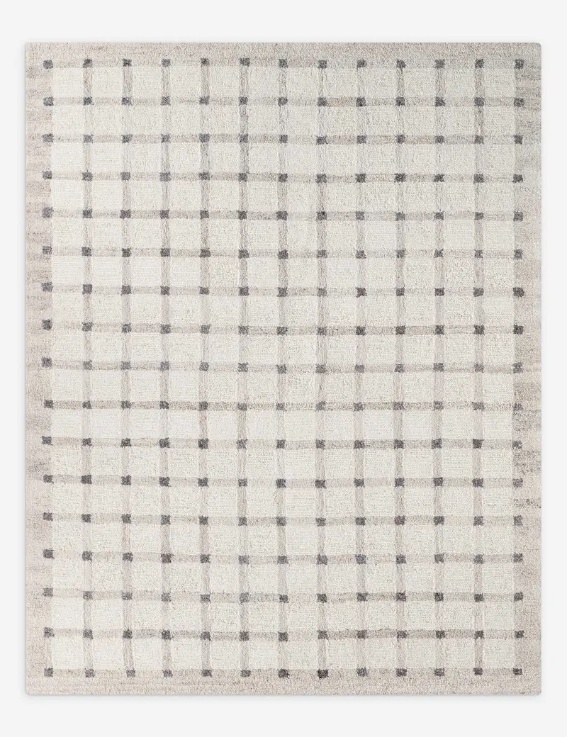 Fowler Hand-Tufted Wool Area Rug 1