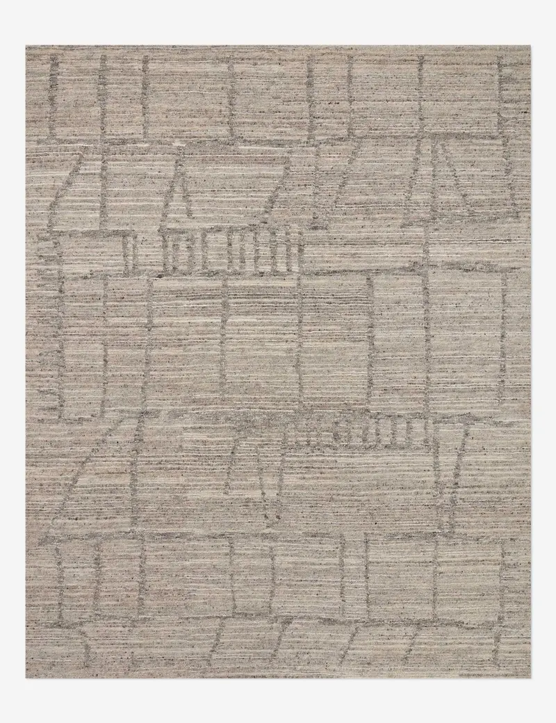 Franca Hand-Knotted Wool Area Rug – Natural Fibers 1
