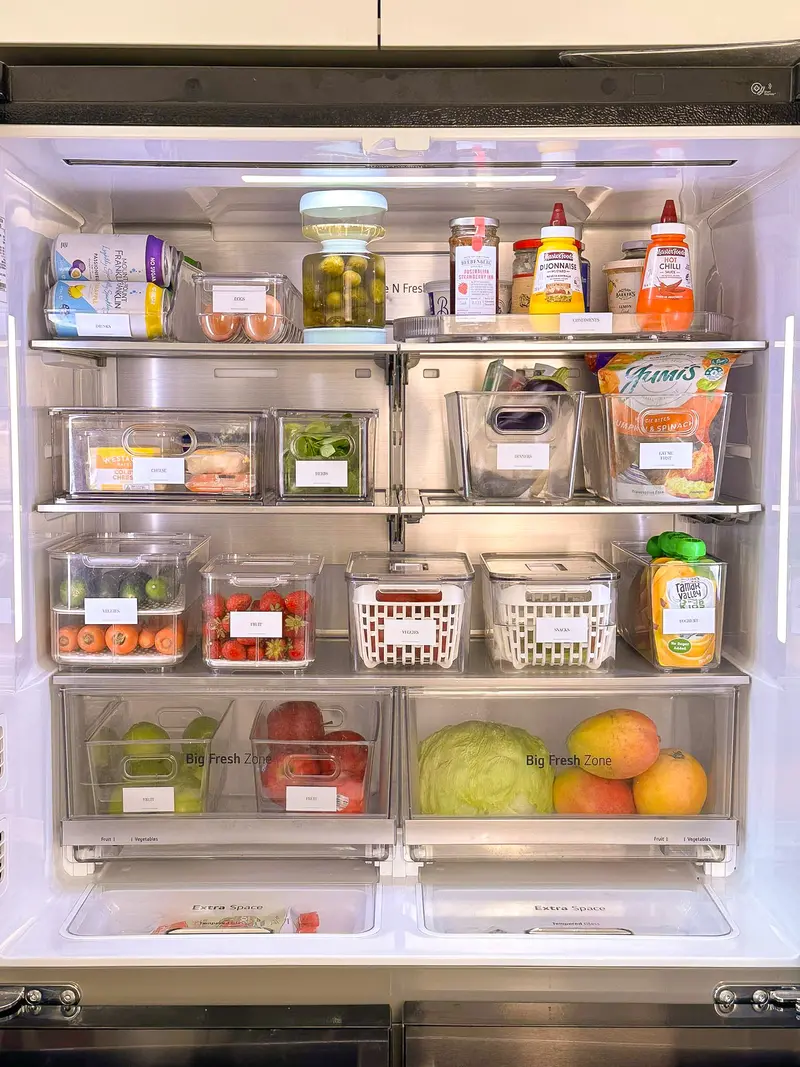 Fridge And Freezer Label Kit – 36 Labels 1