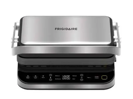 Frigidaire 5-In-1 Stainless Steel Countertop Grill – 1600W Ecg426 (Open-Box) 1