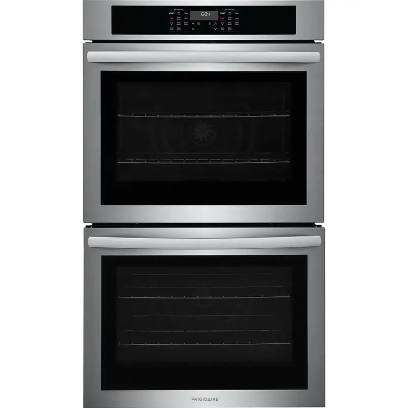 Frigidaire Gallery 30" Built-In Double Wall Oven – 10.6 Cu. Ft. Total With Air Fry And Stainless Steel Interior Fcwd3030As 1