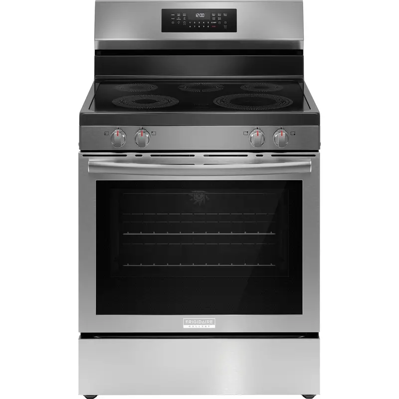 Frigidaire Gallery 30-Inch Freestanding Electric Range With Air Fry – Stainless Steel Gcrec059Bf 1