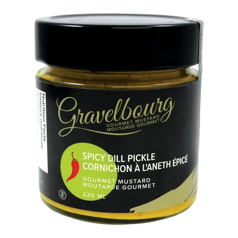 Gravelbourg Gourmet Spicy Dill Pickle Mustard 1