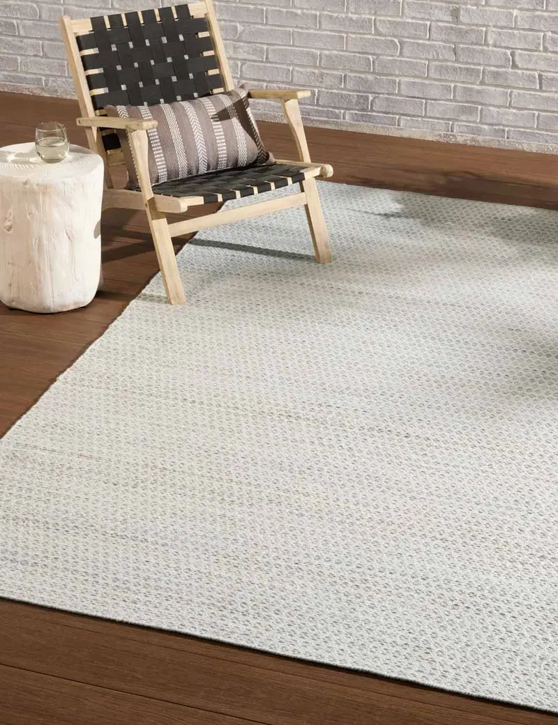 Gypsum Indoor/Outdoor Rug — Low-Pile, High-Durability Performance Fiber 1
