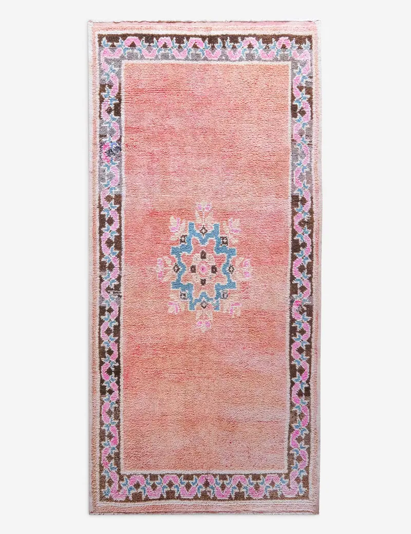 Hand-Knotted Moroccan Rug – 5'1" X 10'8" (No. 104) 1