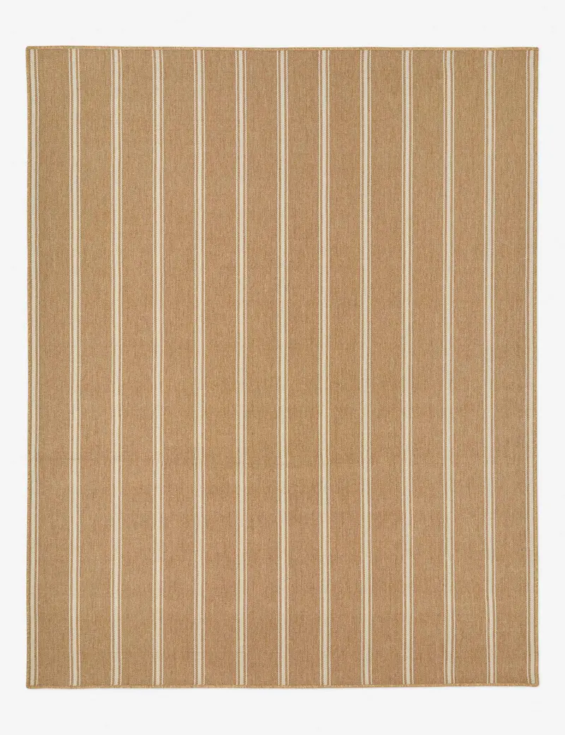 Handwoven Devri Indoor-Outdoor Rug In Natural Rattan Fiber 1