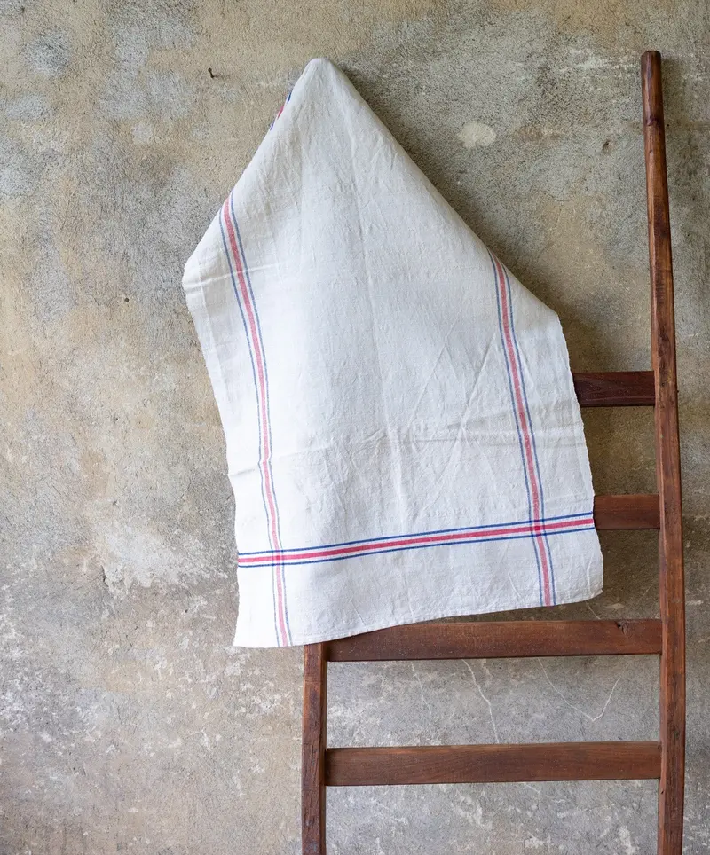 Handwoven Hemp Kitchen Towel – T085 1