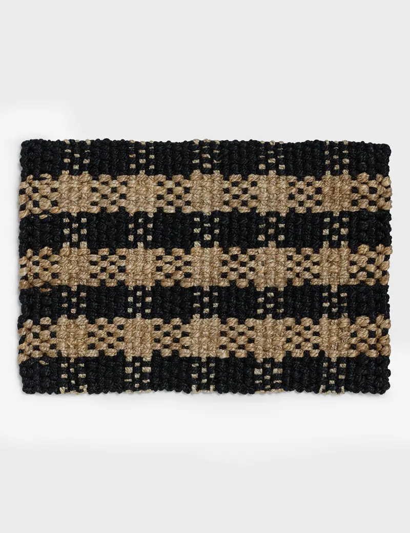 Hatcher Natural Jute Handwoven Doormat 1