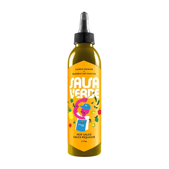 Heartbeat Salsa Verde Hot Sauce – Bright, Herby Green Chile Heat 1