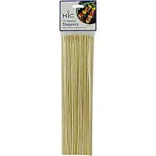 Hic Natural Bamboo Skewers – 12-Inch, Pack Of 50 1