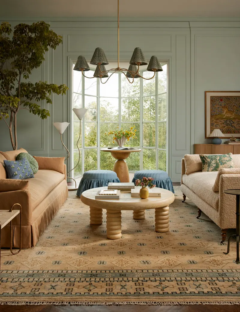 Hirsh Traditional Hand-Knotted Wool Rug 1