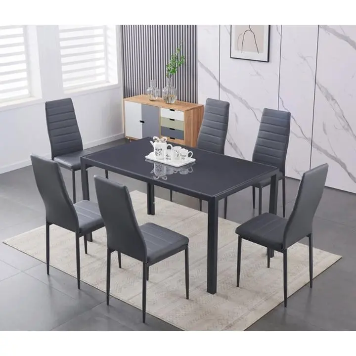 Ifdc 7-Piece Dining Room Set – Modern Style If-5051 1