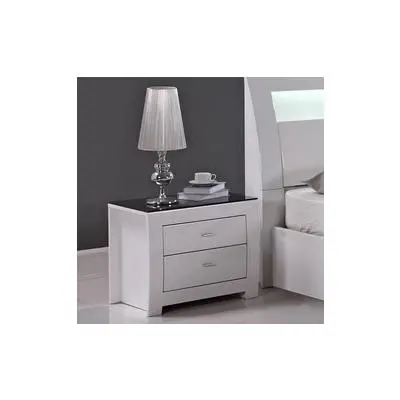 Ifdc Barcelona 2-Drawer Nightstand 1