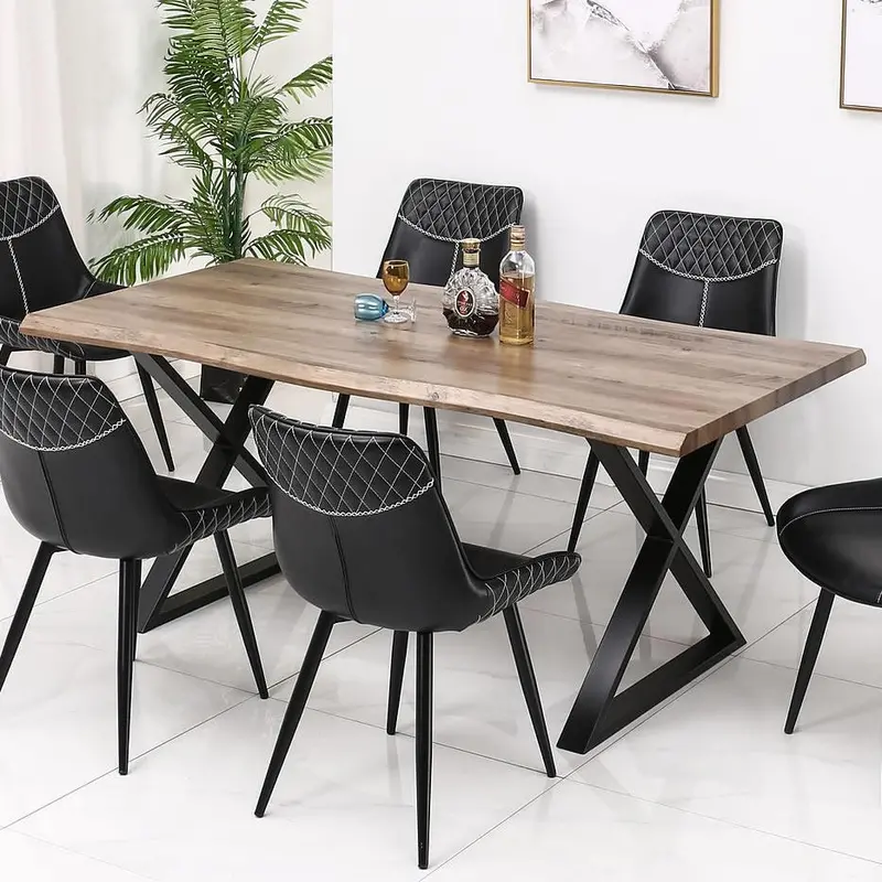 Ifdc Central-Base Dining Table T1811 – Contemporary Round Design 1
