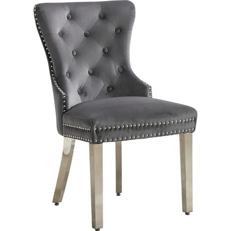 Ifdc Compact Dining Chair – Neutral-Tone Upholstery C-1245 1