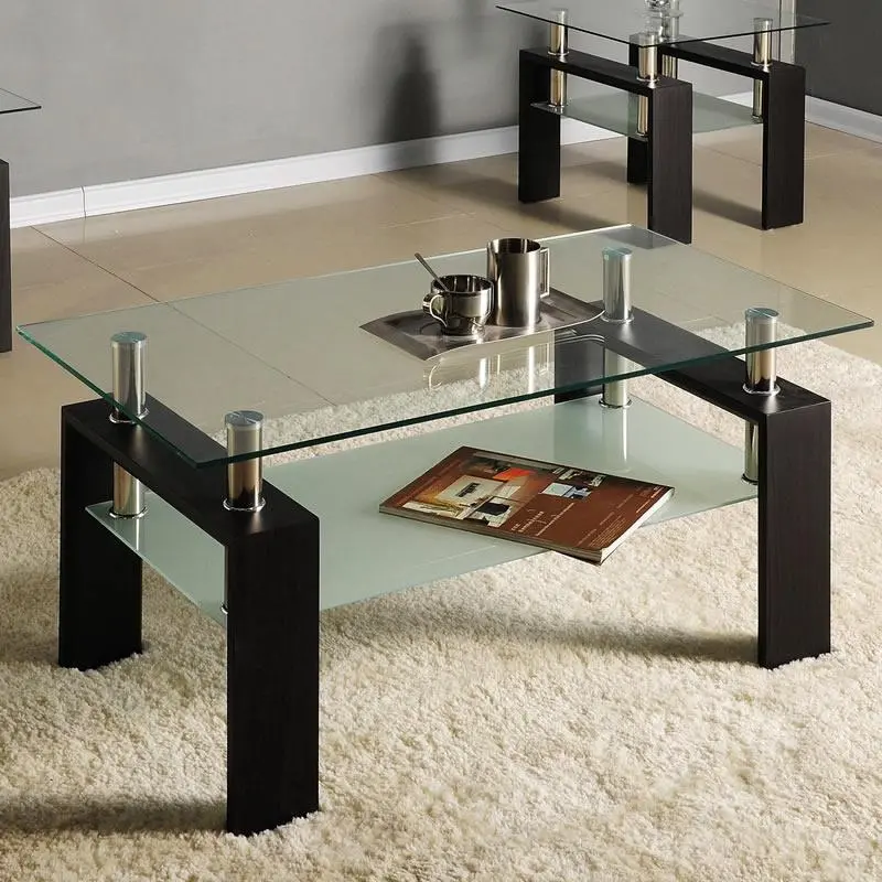 Ifdc If 2048-C Low Coffee Table With Storage 1