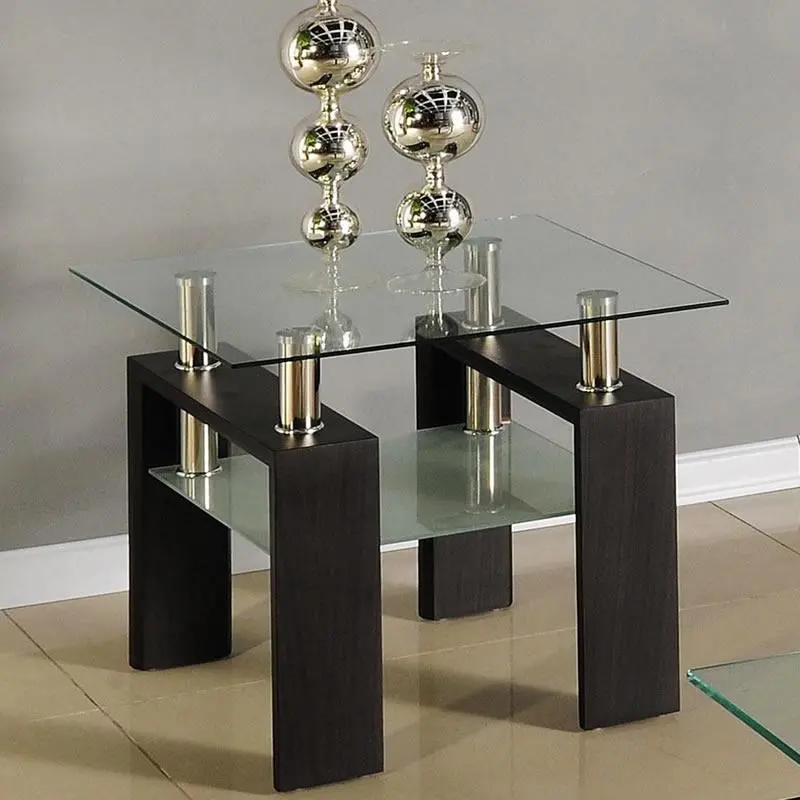 Ifdc If 2048-E End Table With Minimalist Design 1