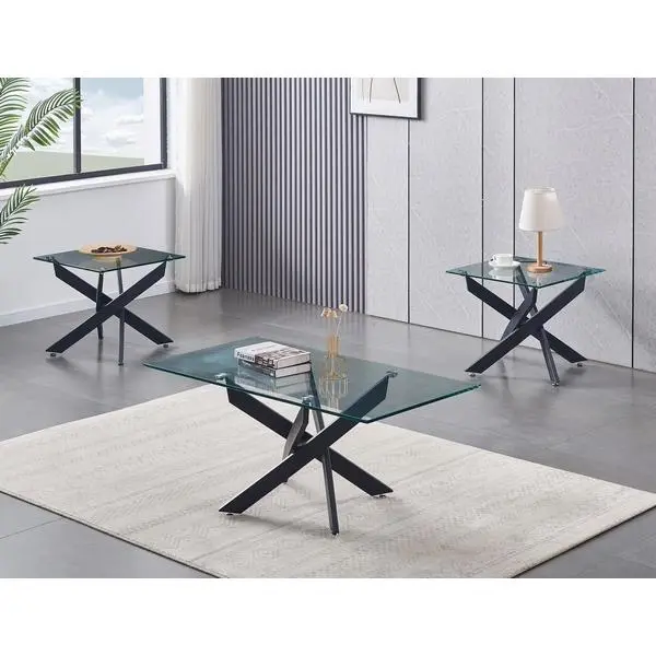 Ifdc If-2571 3-Piece Living Room Table Set 1