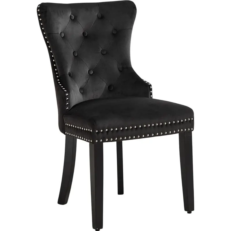 Ifdc Scandi-Style Dining Chair – Wooden Accents C-1226 1