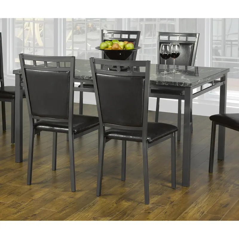 Ifdc Sleek Marble Dining Table T1240 1
