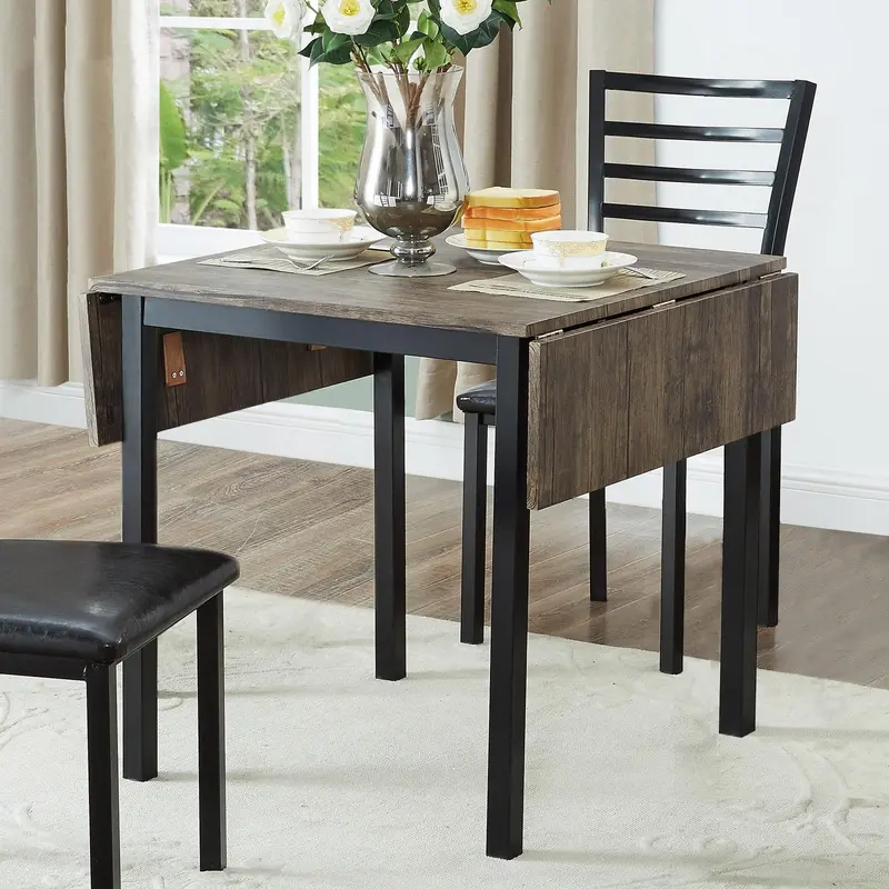 Ifdc Square Dining Table T1023 – Solid Wood Top 1