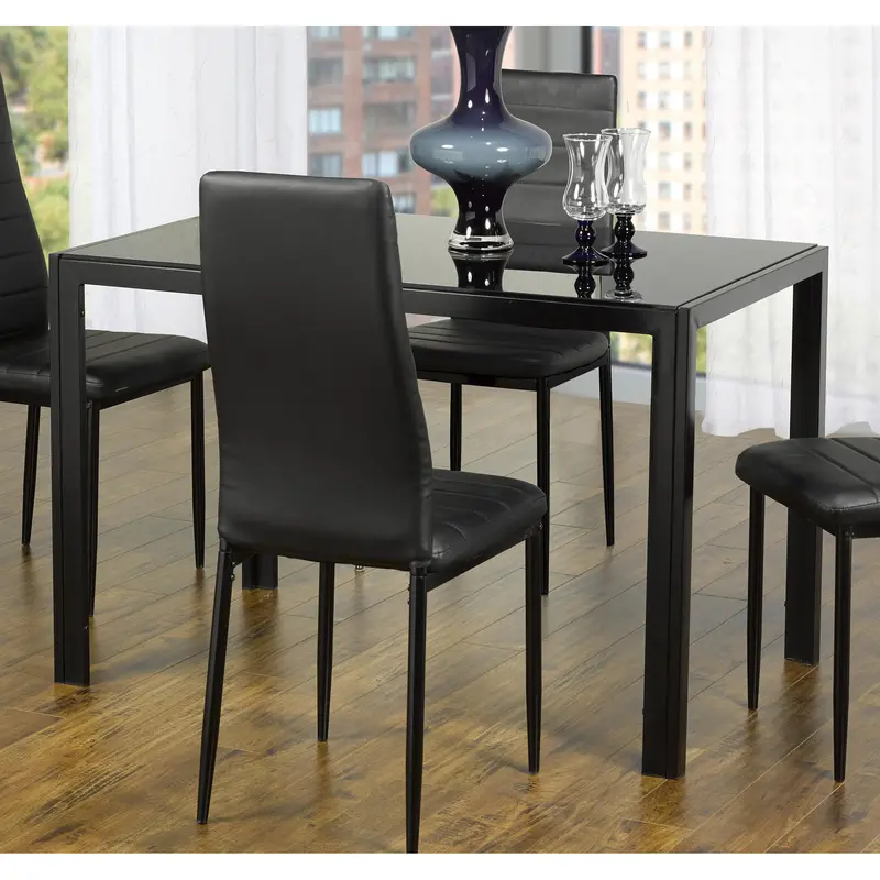 Ifdc Tempered-Glass Dining Table T5053 1