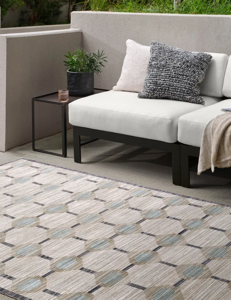 Indoor/Outdoor Performance Rug – Langdon All-Weather Floor Mat 1