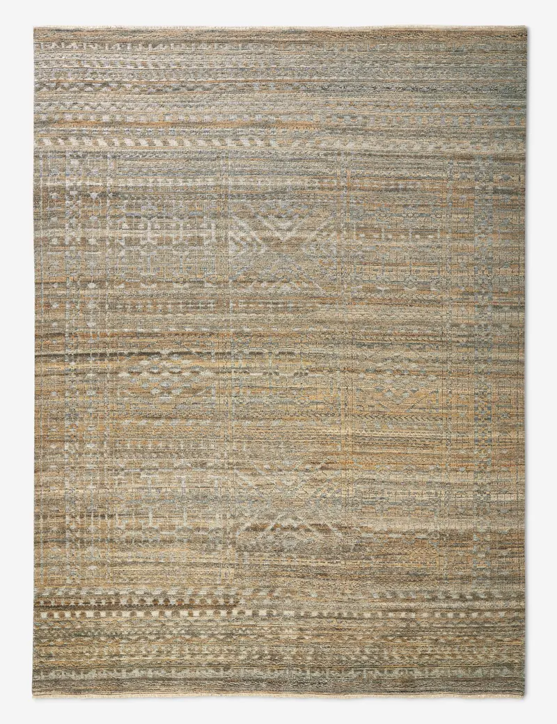 Ingram Premium Hand-Knotted Area Rug In Neutral Tones 1