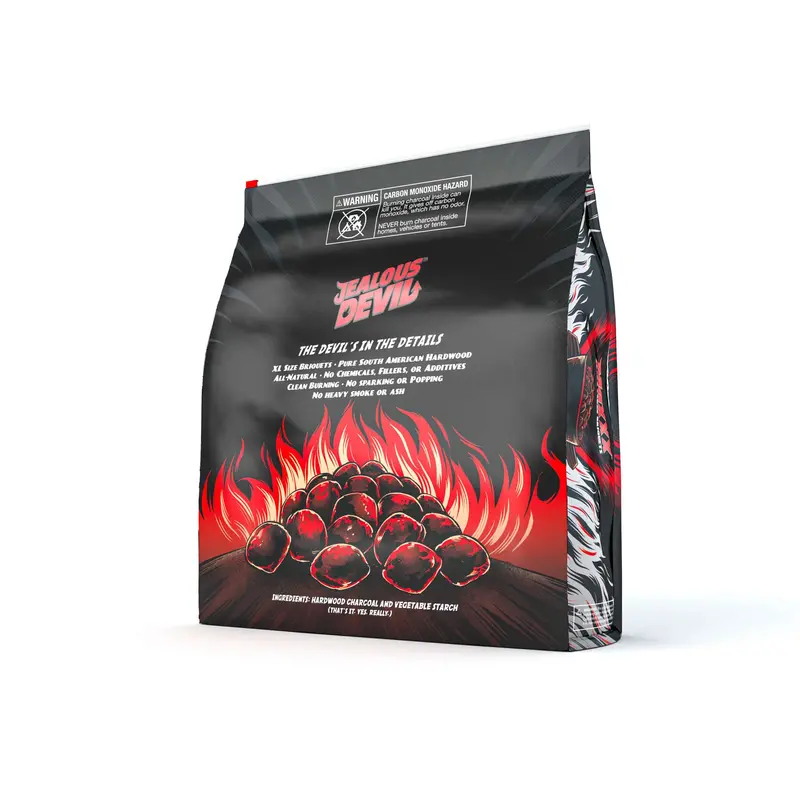Jealous Devil Maxxx Premium Briquettes – 20 Lb Bag 1