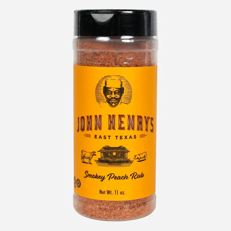 John Henrys Smokey Peach Dry Rub Seasoning Blend 1