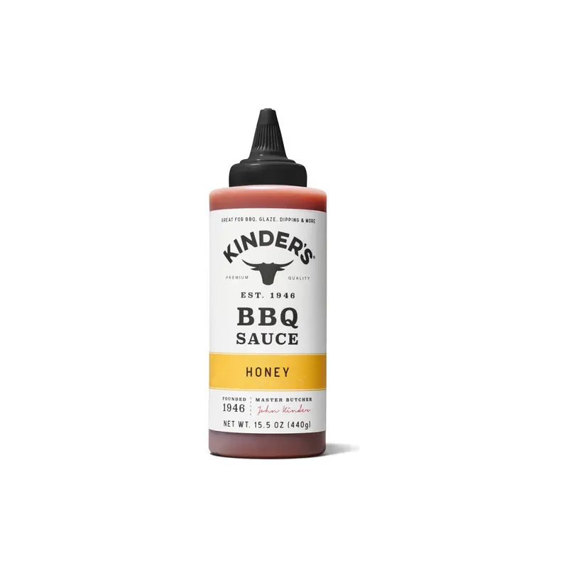 Kinder’S Honey Bbq Sauce – Sweet & Tangy, 15.5 Oz Bottle 1