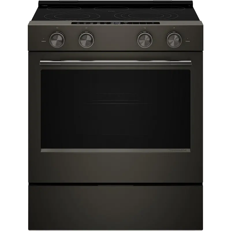 Kitchenaid 30-Inch Built-In Electric Range With Convection Cooking Modes, Model Ykses530Sbe 1