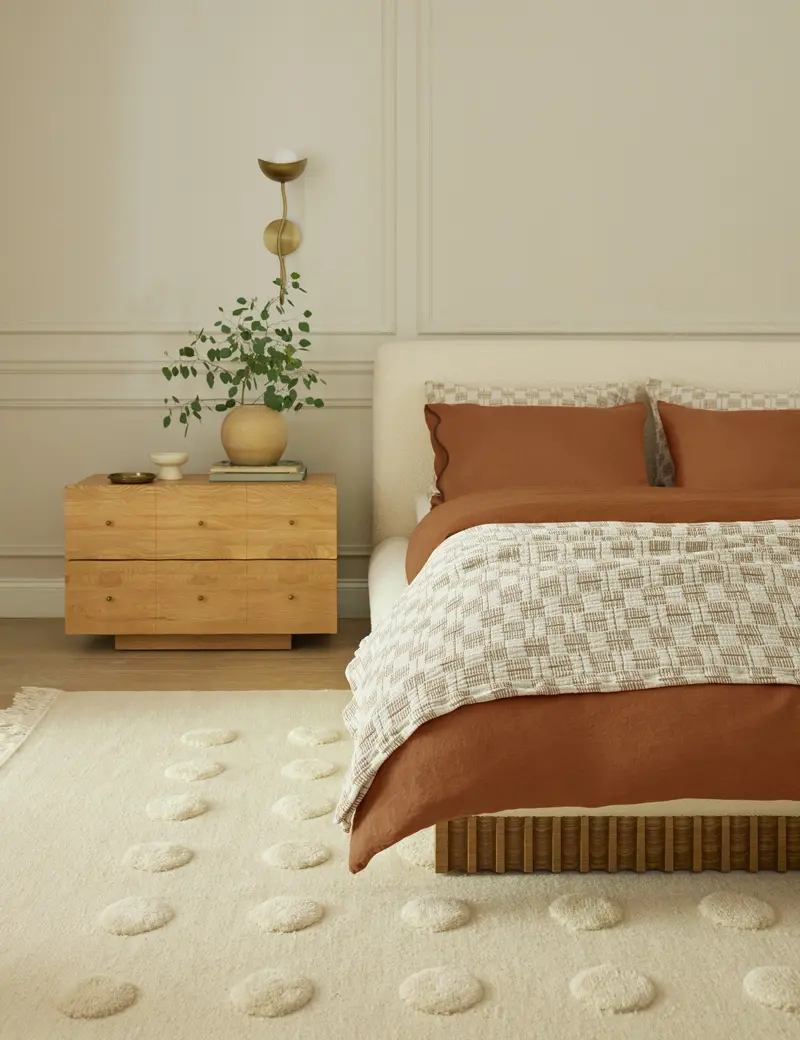 Kohta Flatweave Wool Rug – Low-Profile Textured Neutral Design 1