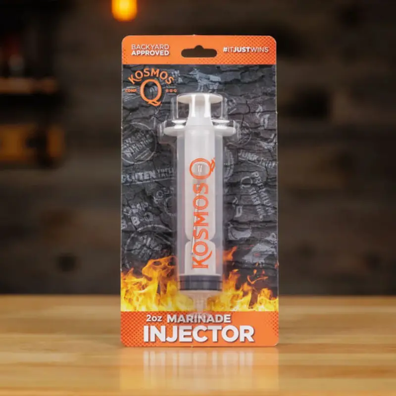Kosmos Bbq 2 Oz (60Cc) Stainless Steel Meat Marinade Injector 1