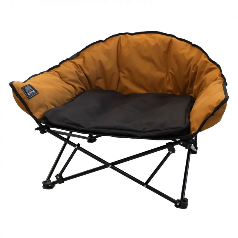 Kuma Lazy Bear Dog Bed – Sierra Black 1