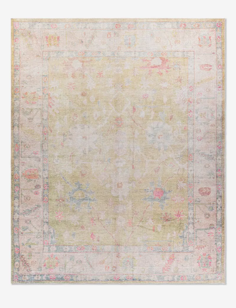 Lafayette Machine-Washable Area Rug 1