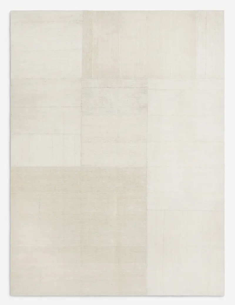 Large Vintage Kilim Wool Rug — 9' X 12' 1