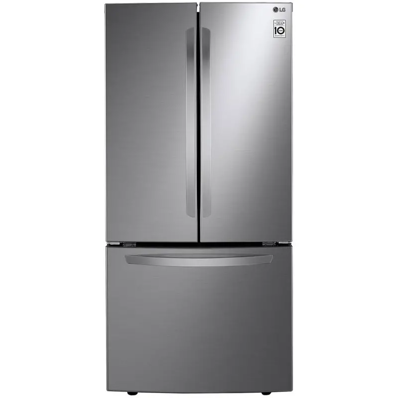 Lg 33-Inch Triple-Door Refrigerator With Dual-Action Door, 25 Cu. Ft. Lrfns2503V 1