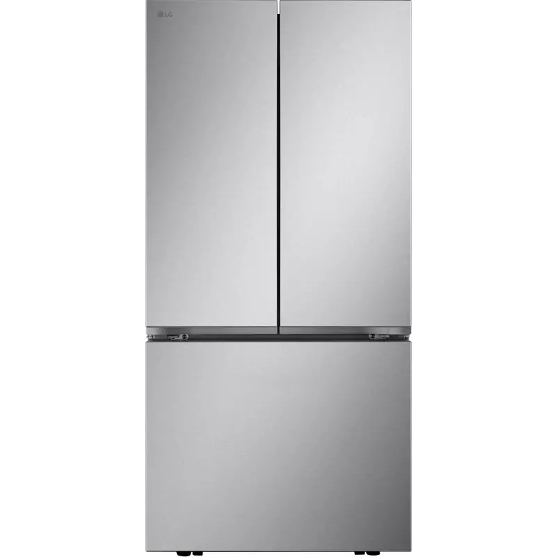 Lg 33" Three-Door French-Door Refrigerator, 25.1 Cu. Ft., Counter-Depth Design Lf25S6200S 1