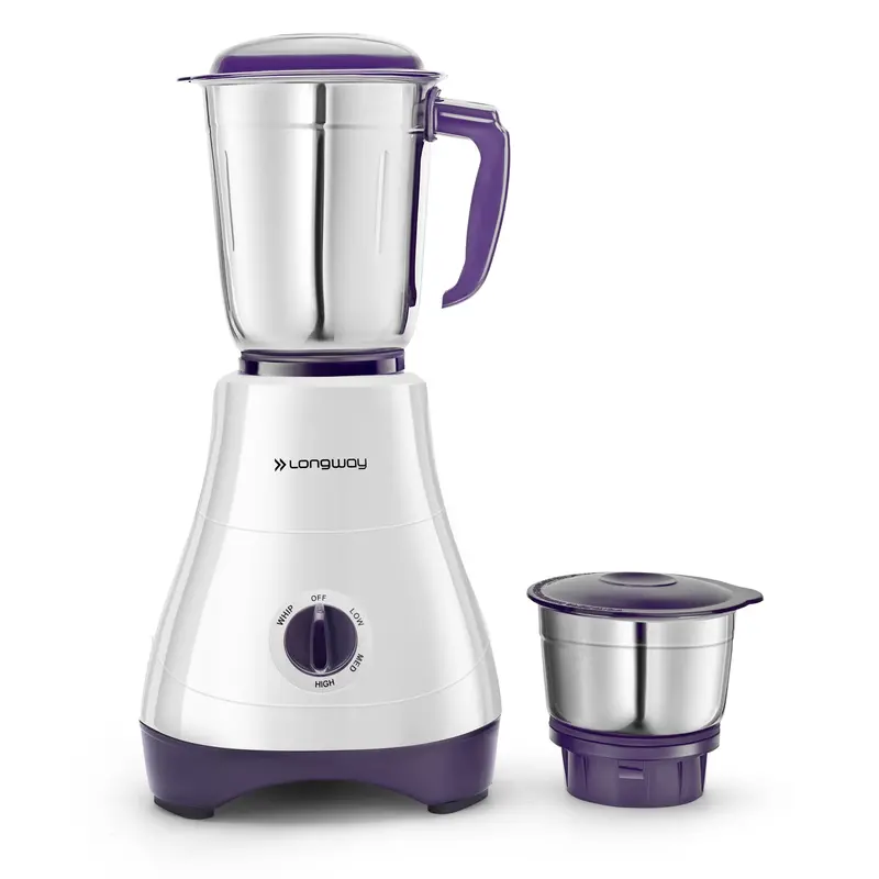 Longway Neo Plus Mixer Grinder – 650W Motor, 2-Jar Set For Grinding, Blending & Juicing, 2-Year Warranty 2