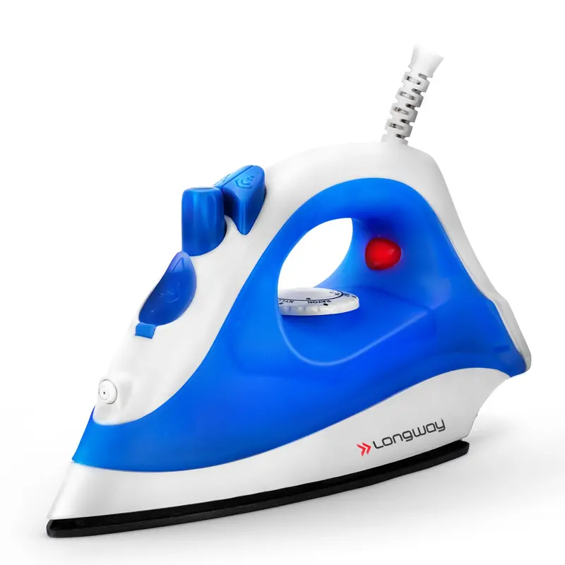Longway Steamy Lightweight Steam Iron – 1400W, Up To 18G/Min Steam Output, Efficient Wrinkle Removal 1
