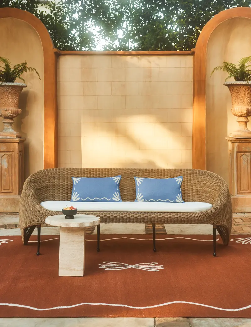 Lovett Uv-Resistant Indoor/Outdoor Area Rug By Sarah Sherman Samuel 1