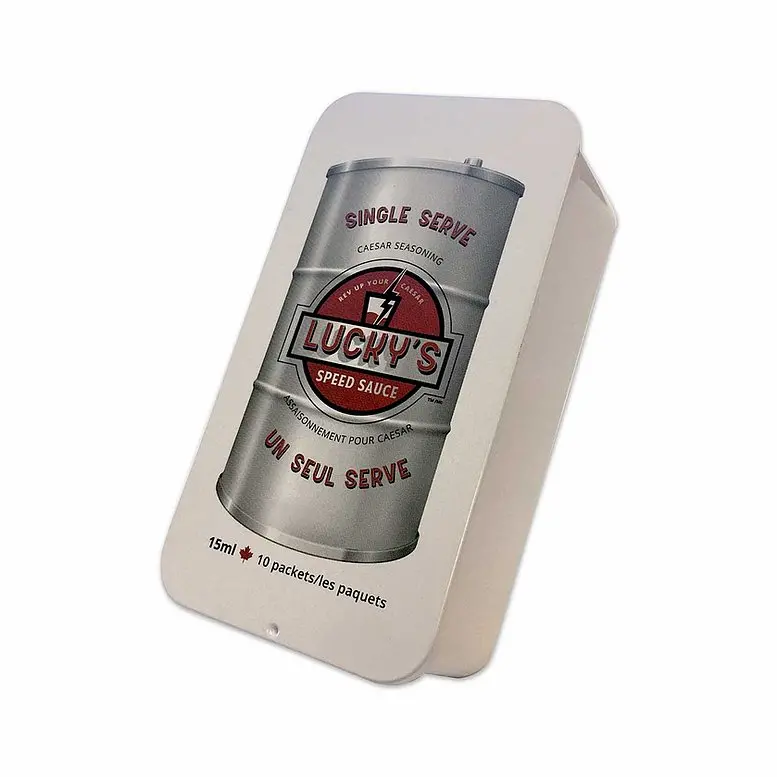 Lucky’S Speed Sauce – Single-Serve Tin Pack 1