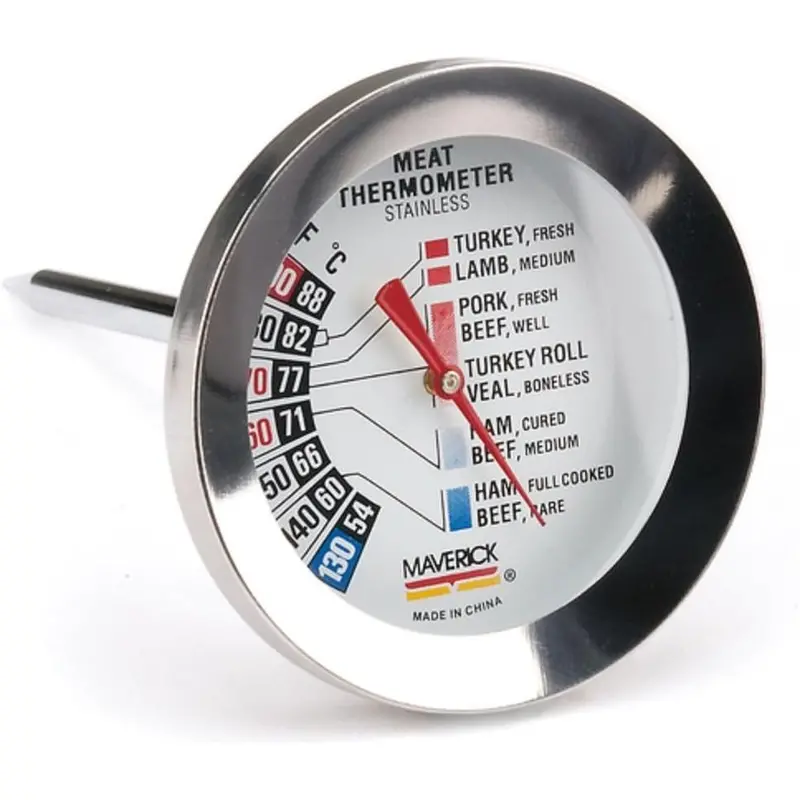 Maverick Large-Dial Analog Meat And Roast Thermometer 1